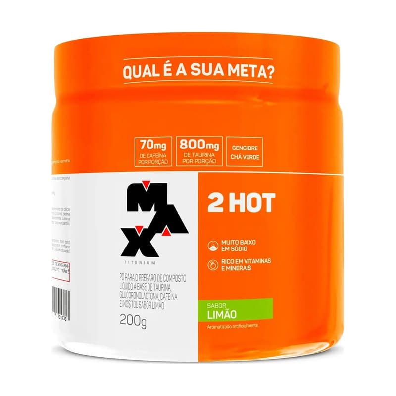 2 Hot 200g Limão Max