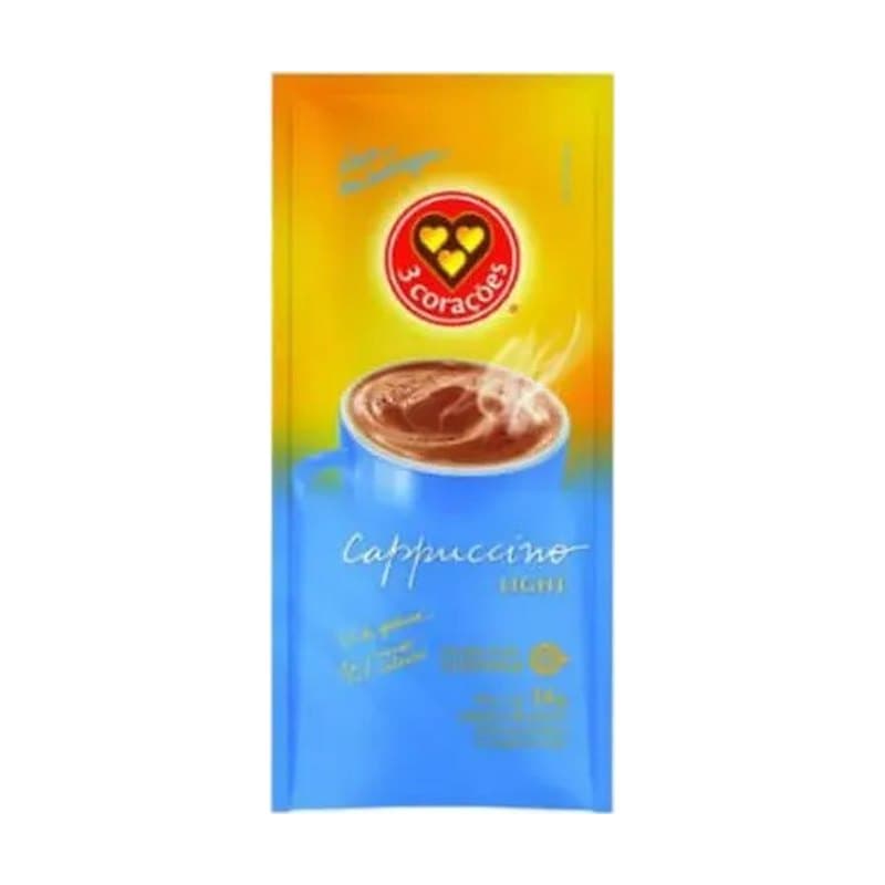 3 Corações Ultracoffee Sache 10g - Cappuccino