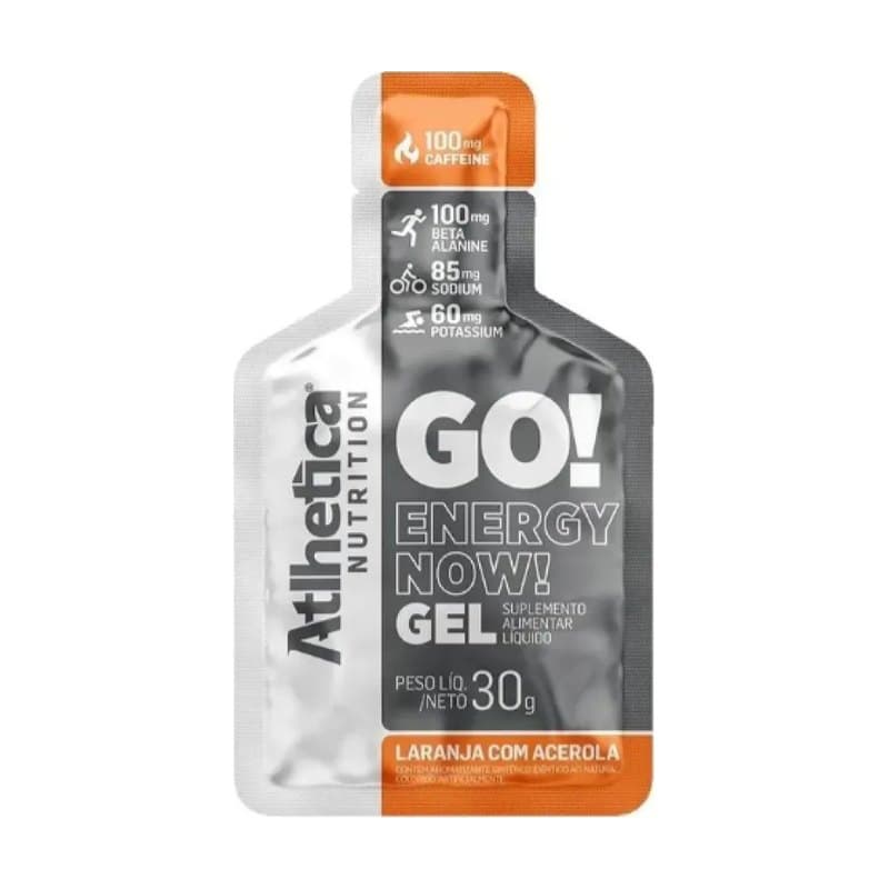 Atl Go Energy Now Gel Laranja C Acerola