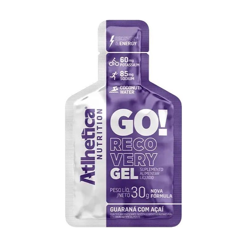 Atl Go Recovery Gel Guaraná C Açaí Sem Café