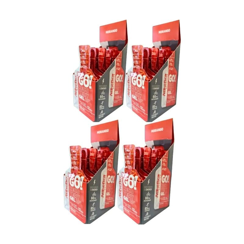 Atl Go Recovery Gel Morango Sem Café