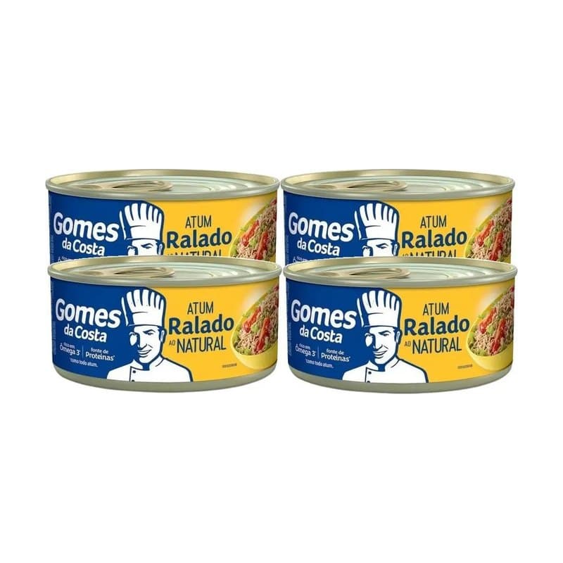 Atum Gomes Da Costa 500g Ralado Natural Pct
