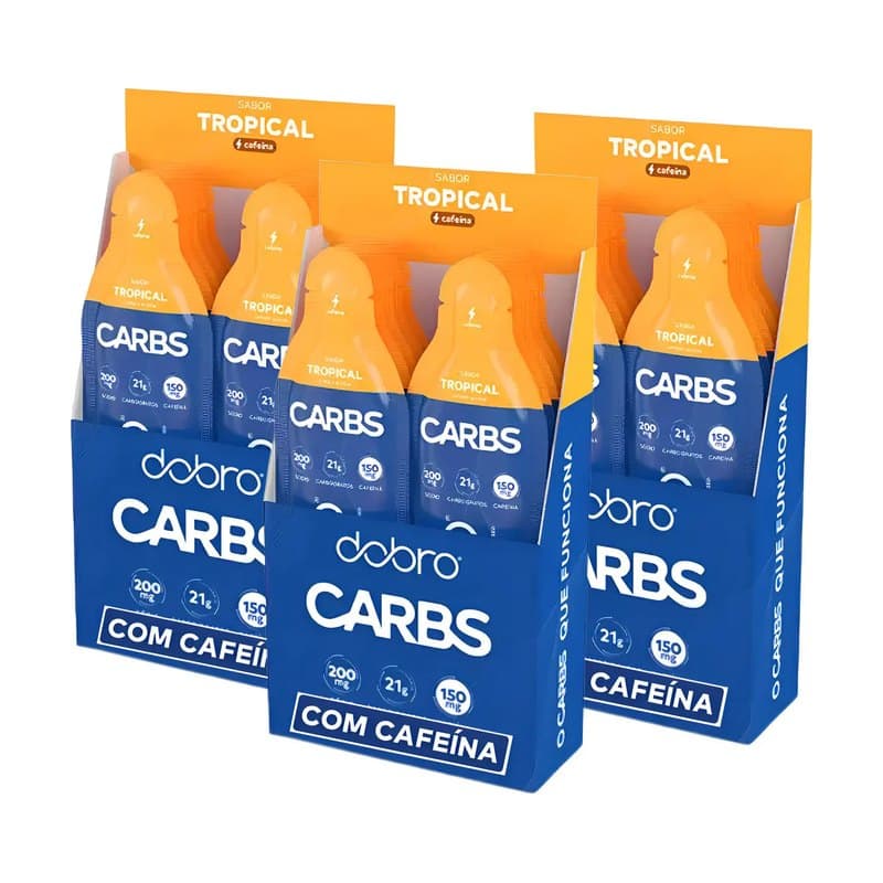 Carbogel Dobro Tropical Com Cafeína