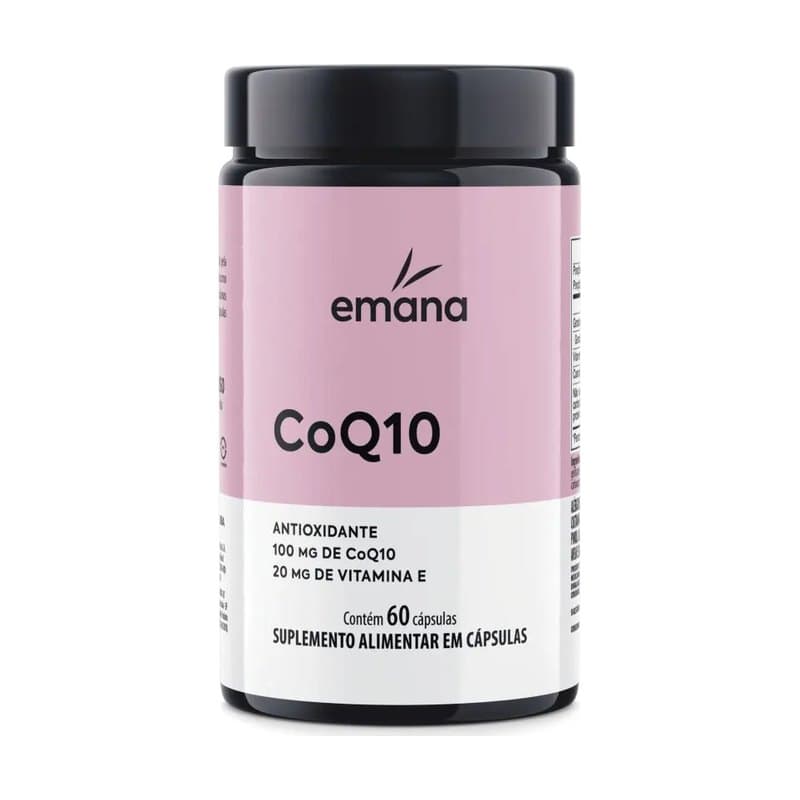 COQ10 Com Vitamina E 60 Comprimidos União Vegetal