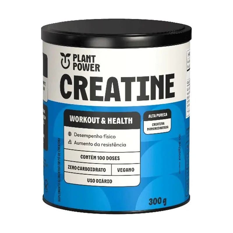 Creatina Plant Power Monohidratada 300g