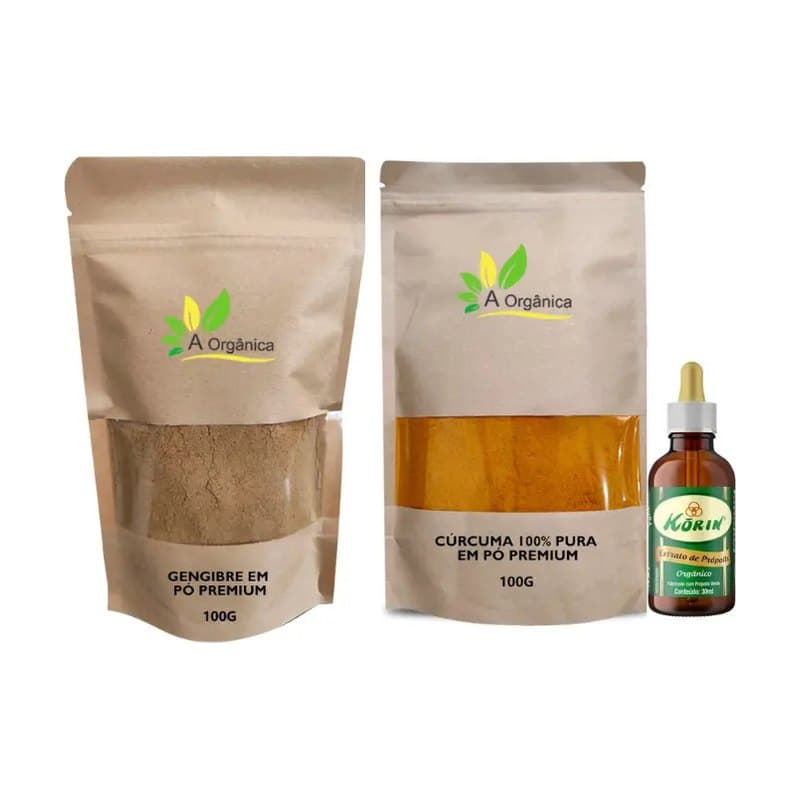 Curcu+ Curcuma, Propolis E Gengibre 30ml União Vegetal
