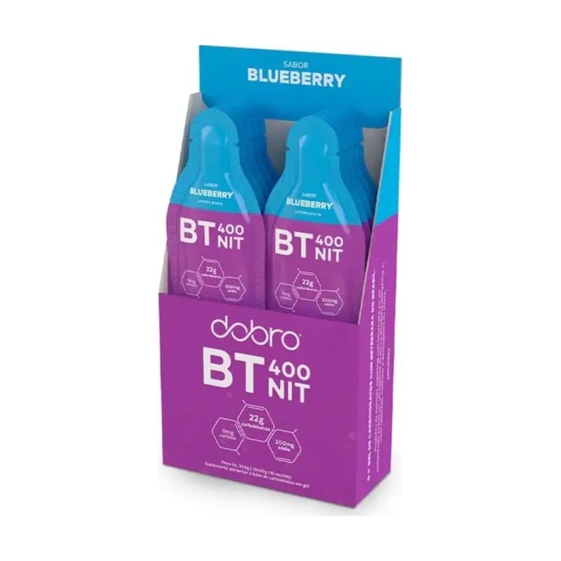 Dobr Bt 400nit Gel Blueberry S/cafeina