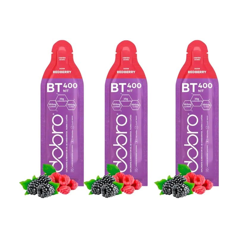 Dobr Bt 400nit Gel Redberry C/cafe