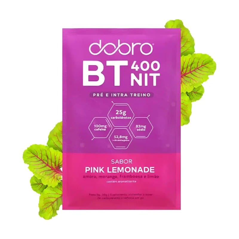 Dobr Bt400 Nit Pink Lemonad C/cafei 450g