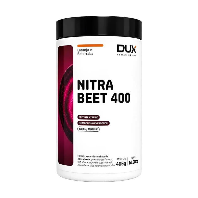 Nitro 400 270g Beterraba E Laranja 3 Corações