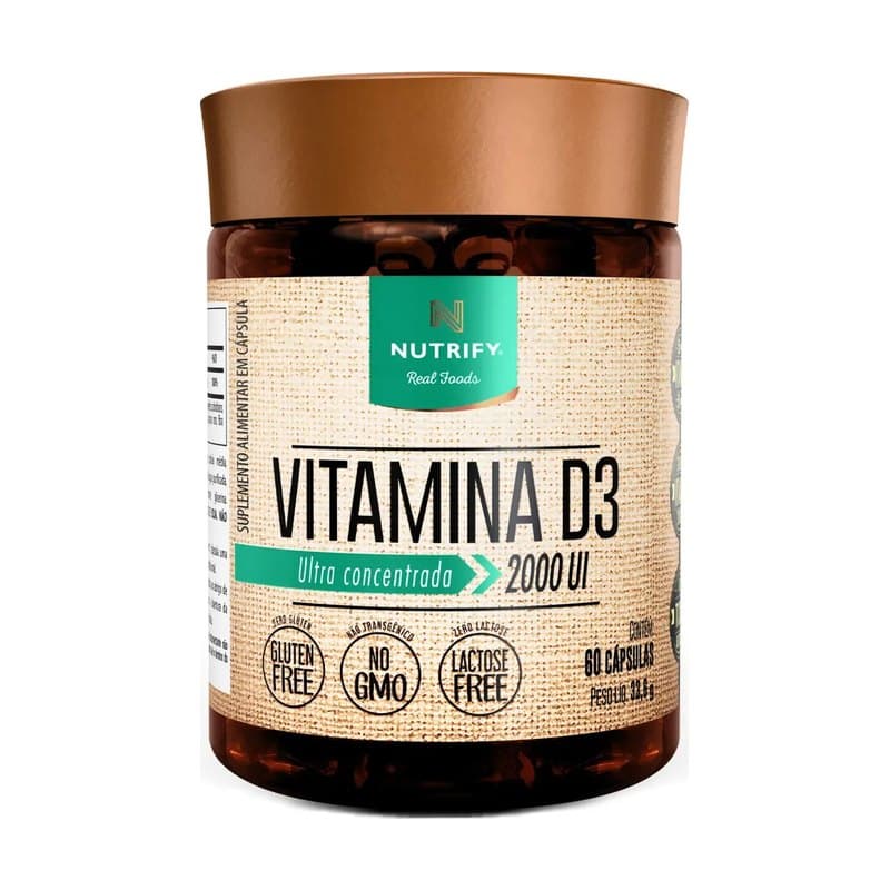 Nutrify Vitamina D3 60caps