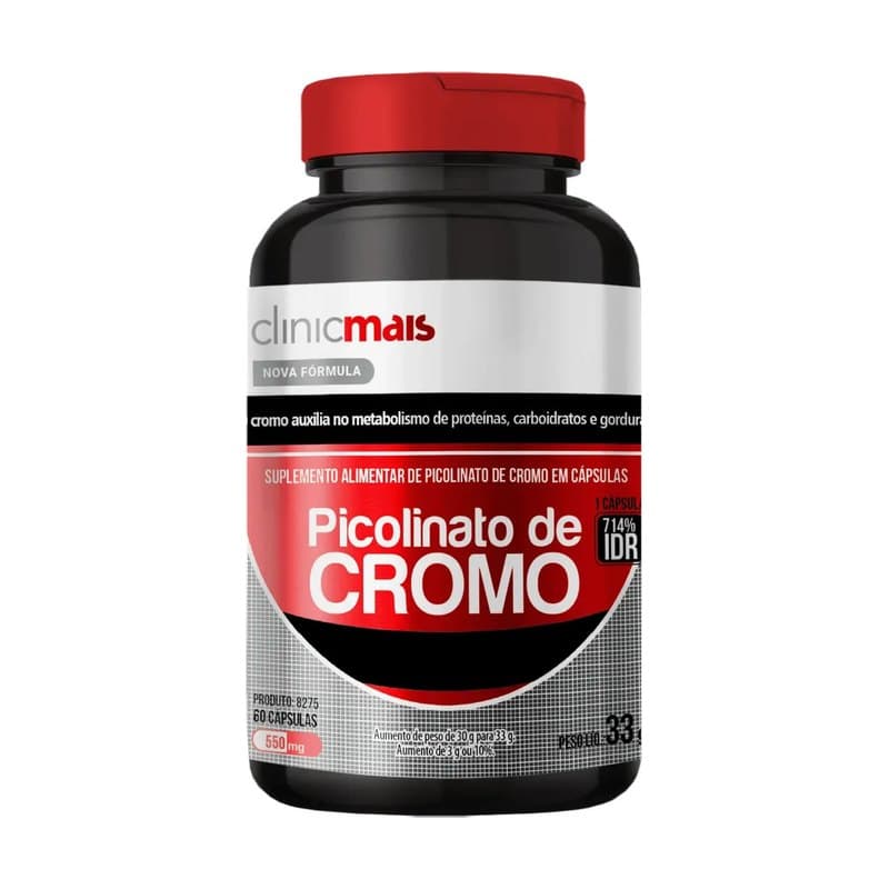 Picolinato De Cromo 250mg 60caps Uninutre