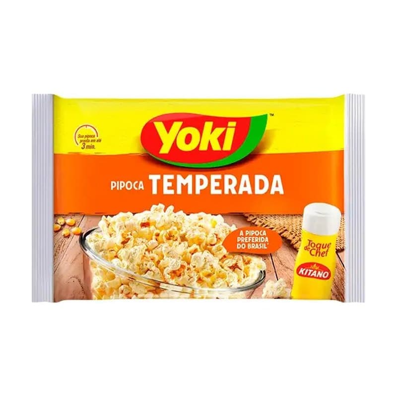 Pipoca Temperada Costelinha Grill 40g