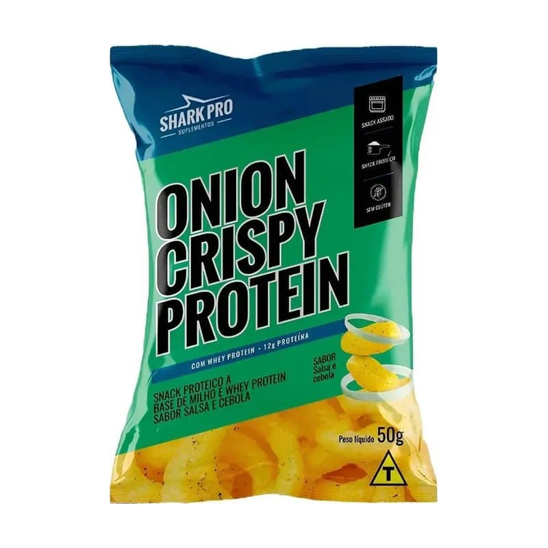 Salgadinho Proteico Cebola 50g Shark Pro