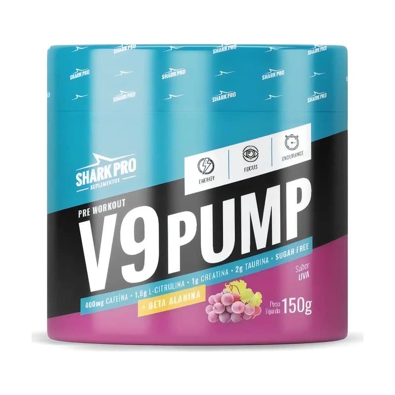 Sp V9 Pump Pre Treino 150g Uva