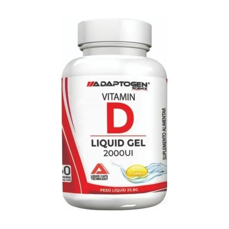 Vitamina D Gel 60 Caps Adaptogen