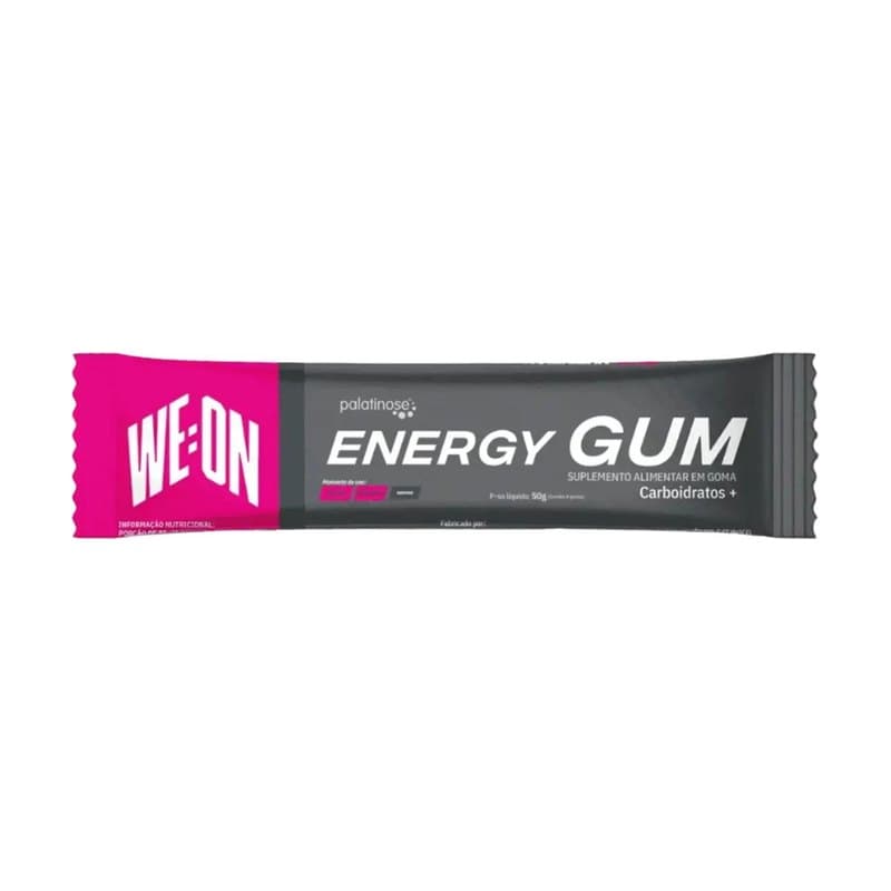 We:on Energy Gum + Palatinose Framboesa