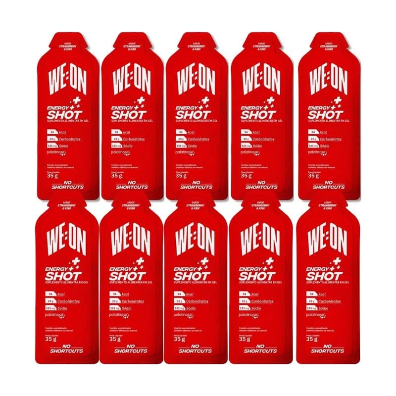 We:on Energy Shot Gel + Strawberry E Kiwi