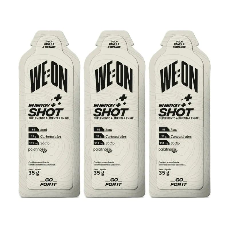 We:on Energy Shot Gel + Vanilla E Orange