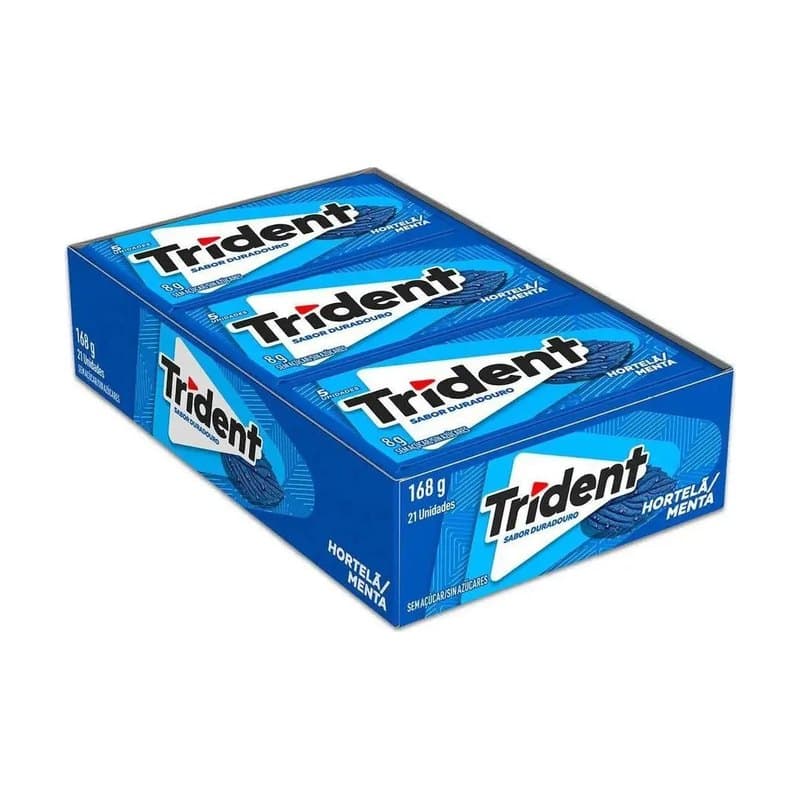 Chicle Trident 5's 8g Morango