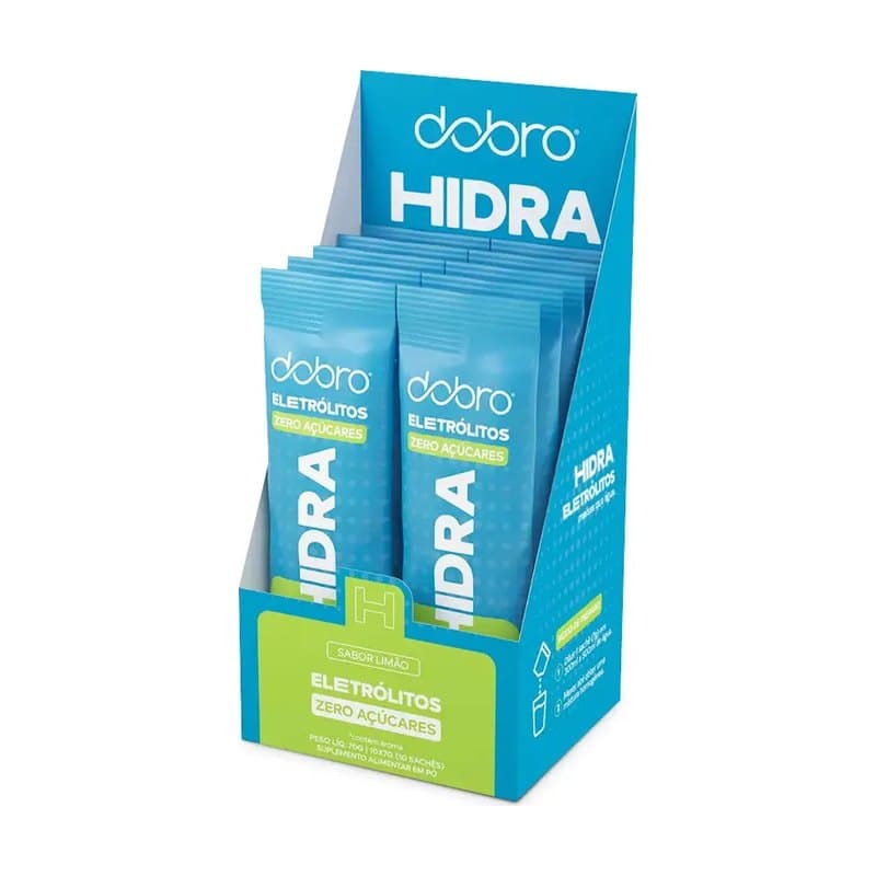 Hidra Eletrólitos Sache Dobro 10 Limão