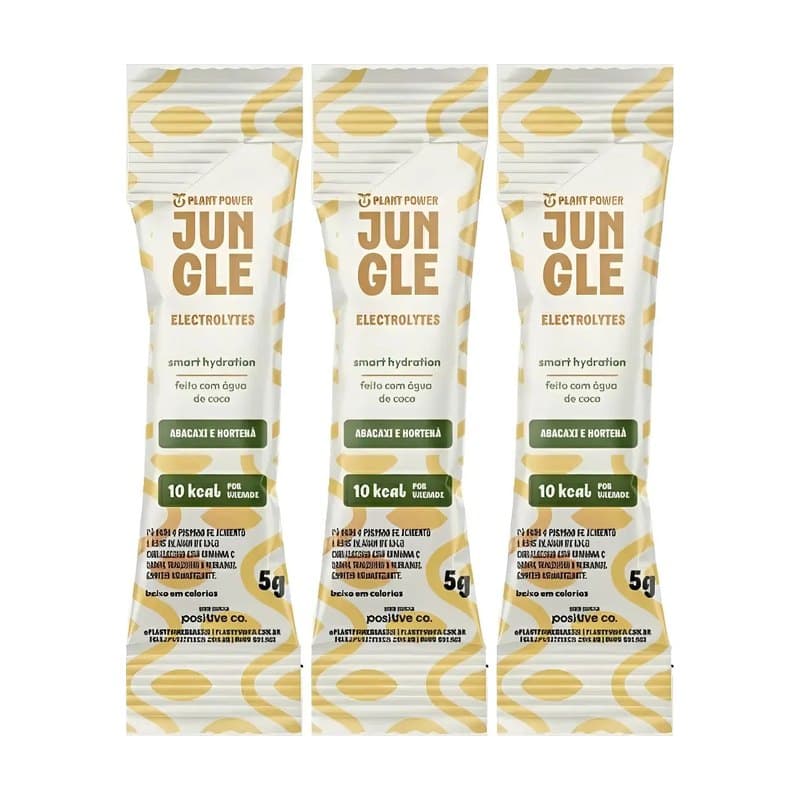 Jungle Electrolytes Sache Abacaxi Com Hortelã Low Carb 5g