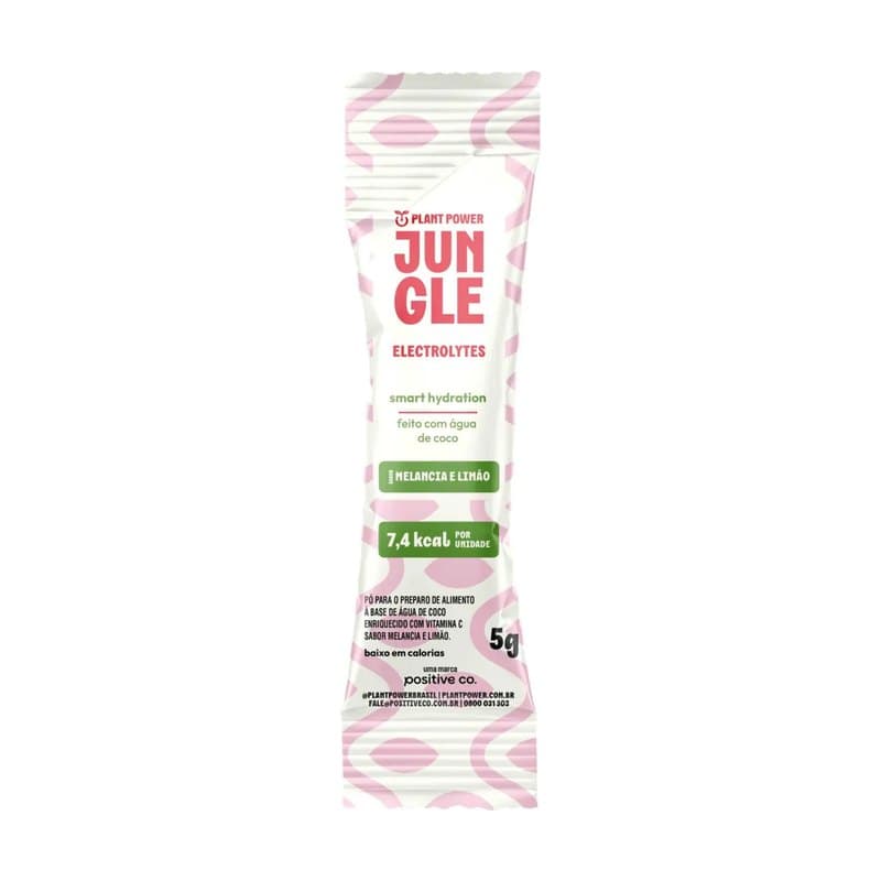 Jungle Electrolytes Sache Melancia Limão Low Carb 5g