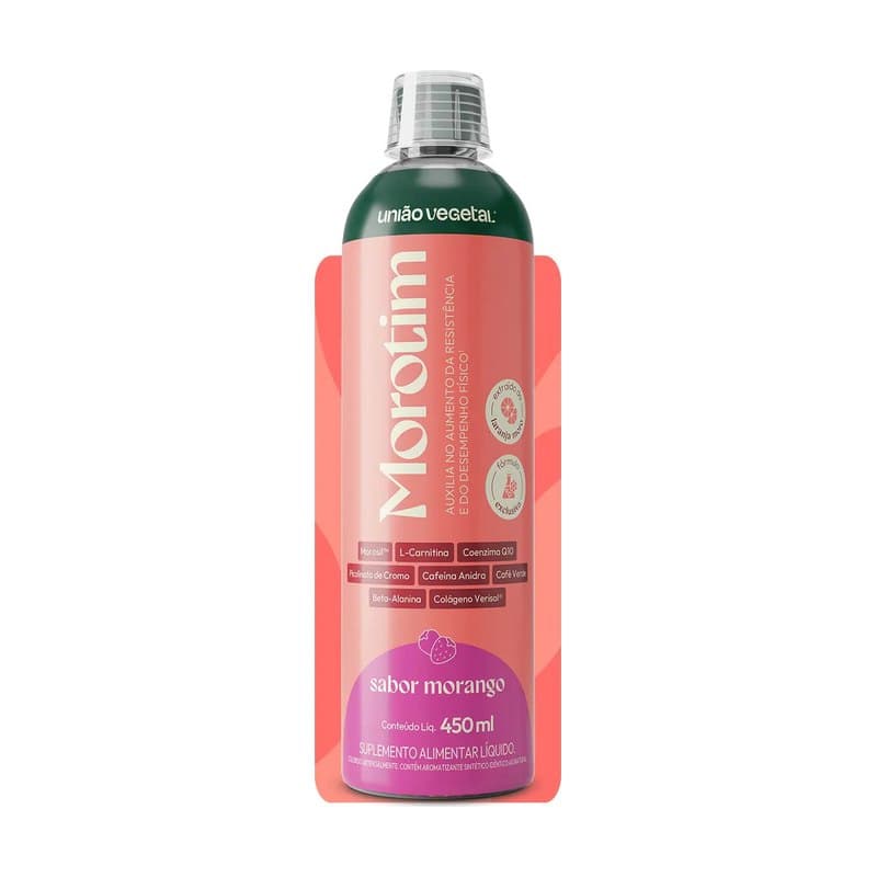 Morotim Morango 450ml União Vegetal