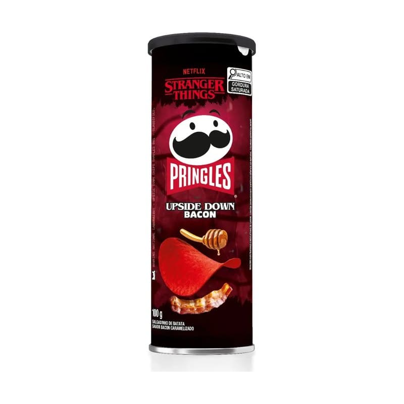 Pringles Batata 100g Netflix Bacon